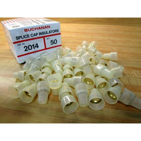 Buchanan 2014 Splice Cap Insulators (Pack of 50)