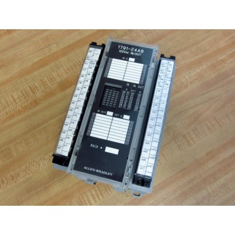 Allen Bradley 1791-24A8 IO Block 179124A8 Ser.B - Refurbished