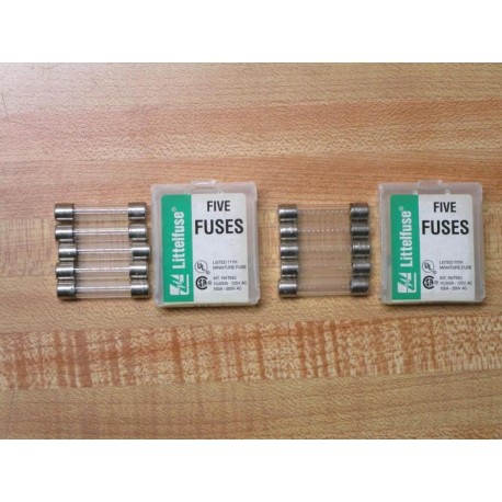 Littelfuse AGC-3 Fuse Cross Ref 2FCG6 312, Jagged Wire Element (Pack of 10)