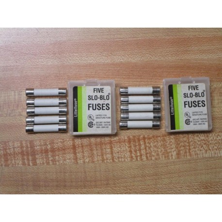 Littelfuse 3AB-610A Fuse 3AB610A 326 White (Pack of 10)