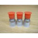 Parker 8F3MXS 37°Flare, Tube x BSPT Fitting (Pack of 3) - New No Box