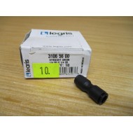 Legris 3106 56 00 Straight Union 31065600 (Pack of 10)