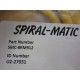 Spiral-Matic SMC-8RM912 SMC Power Cord