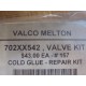 Valco Melton 702XX542 Valve, Cold Glue - Repair Kit