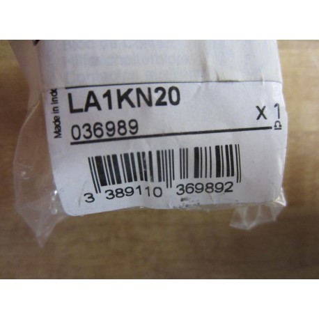 Telemecanique LA1-KN20 Contact Block LA1KN20 (Pack of 2)