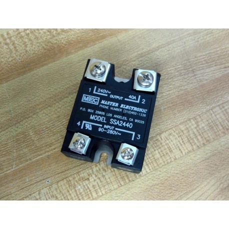 MEC SSA2440 Electromechanical Relay - New No Box