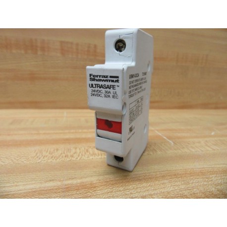 Ferraz Shawmut USM1I-DC24 Ultrasafe Fuse Holder USM1IDC24 - Used