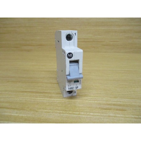 Allen Bradley 1492-SP1C010 Circuit Breaker 1 Amp 1492SP1C010 (Pack of 4) - Used