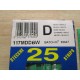 Grafoplast 117MDDBW Label D (Pack of 25)