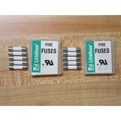Littelfuse F2.50A Fuse Cross Ref F2.5AH 216 White (Pack of 10)