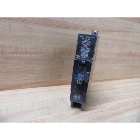 General Electric TEY115 Circuit Breaker 15 Amp GE - Used