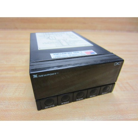 Newport INF-0-1-0-0-DC5 Temperature Controller Digital Meter Panel INF-B - Used