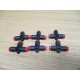 SMC KQT04-00 Union Tee KQT0400 (Pack of 6) - New No Box