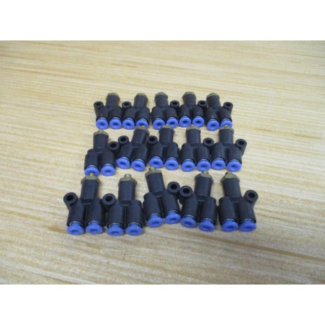 SMC KQU04-M5 Branch "Y" Fitting  KQU04M5 (Pack of 14) - New No Box