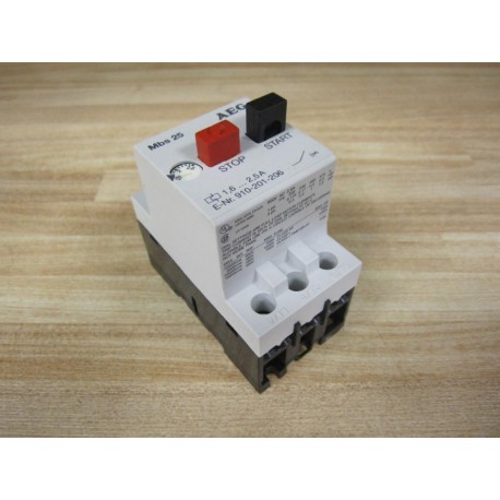 AEG 910-201-206 1,6-2,5A Starter 910-201-206-000 254220 - New No Box