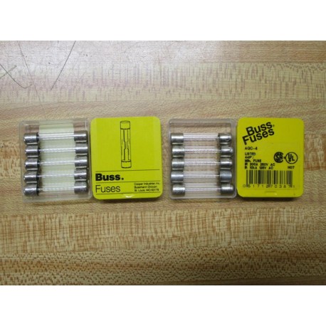EatonBuss AGC-4 Bussmann Fuse Cross Ref 4XH45 Jagged Wire Element (Pack of 10)