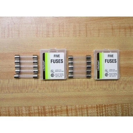 Littelfuse 3AG-1-12A Fuse Cross Ref 4XH41 Jagged Wire Element (Pack of 10)