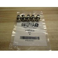 Alpha 87000-02-02 Fitting 870000202 (Pack of 5)