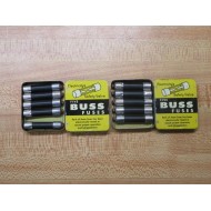 Buss GBA-5 Bussmann Fuse Cross Ref 1CC06 Black (Pack of 10)