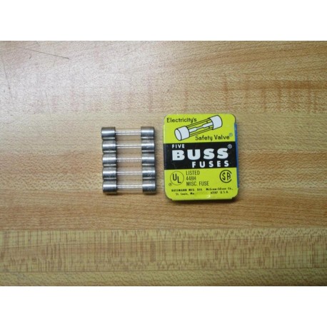 Buss F01A 125V 2A Bussmann Fuse F01A-2A Jagged Wire Element (Pack of 5)