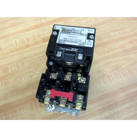 Square D 8536-SCG3S Starter 8536SCG3S Like New - Used