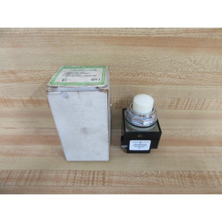 General Electric CR104PLT32W Push To Test Switch GE