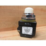 General Electric CR104PLT32W Push To Test Switch GE - Used