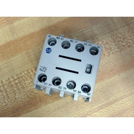 Allen Bradley 100-FA22 Contact Block 100FA22 Ser B - Used