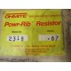 Ohmite 2318 Powr-Rib Resistor .67 Ohms