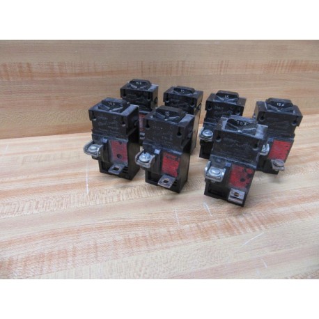 Bulldog 31115 15A Circuit Breaker (Pack of 7) - Used