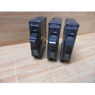 Square D QO110 Circuit Breaker 10 Amp (Pack of 3) - Used