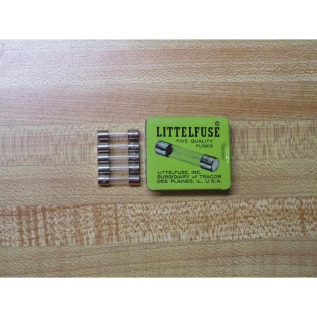 Littelfuse T100mAL250V Fuse 0218.100, 218.100 Fine Wire Element (Pack of 5)