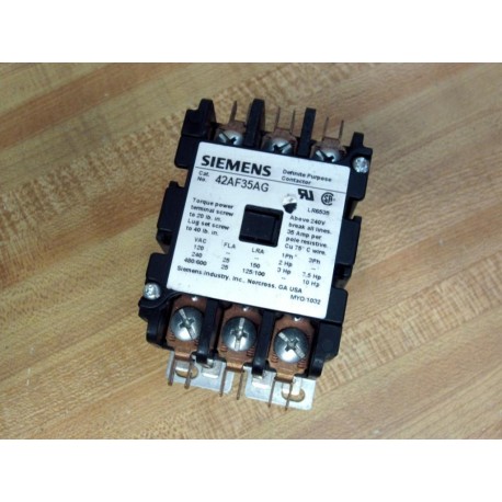 Furnas Siemens 42AF35AG Contactor - New No Box