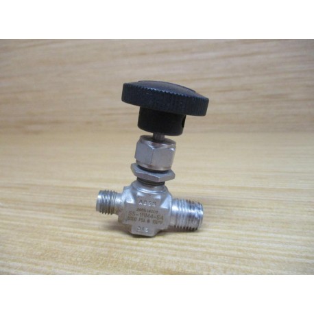 Swagelok SS-1RM4-S4 Integral Bonnet Needle Valve SS1RM4S4 - Used