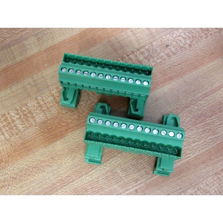 Phoenix Contact MSTBVK 2,5-G-5,08 DIN Rail Connector MSTBVK25G508 (Pack of 2) - New No Box