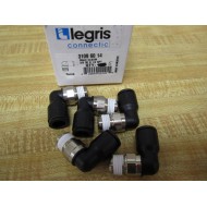 Parker Legris 3109 60 14 90° Elbow 31096014 (Pack of 5)
