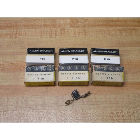 Allen Bradley P19 Overload Relay Heater Element (Pack of 6)