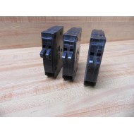 Square D QOT -120 Circuit Breaker 20A QOT120 WHook Connector (Pack of 3) - Used
