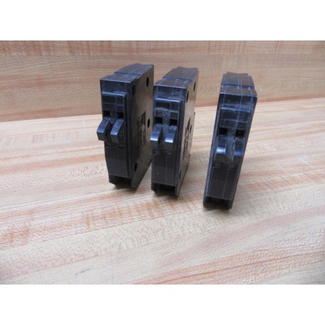 Square D QOT -120 Circuit Breaker 20A QOT120 WHook Connector (Pack of 3) - Used