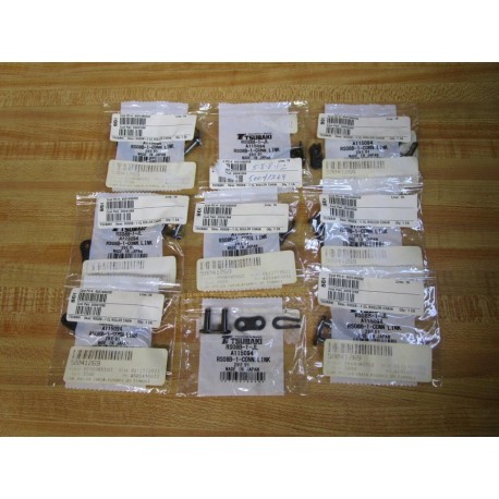 Tsubaki RS08B-1-JL Connecting Link RS08B1JL (Pack of 9)