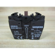 Siemens 3SB3400-0A Contact Block 3SB34000A (Pack of 2) - Used