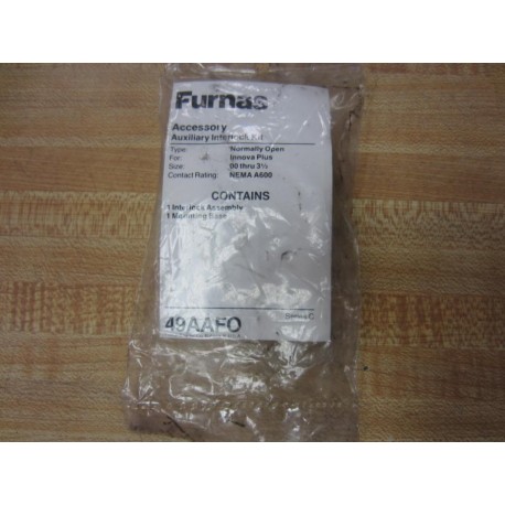 Furnas 49AAFO Auxilliary Interlock Kit 49AAF0 Ser C