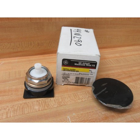 General Electric CR104PBM91B6 Pushbutton GE WO Contact Block