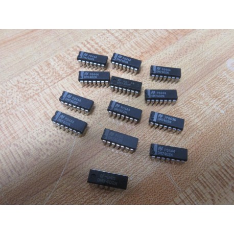 National Semiconductor DM7402N Integrated Circuit Gate (Pack of 13) - New No Box