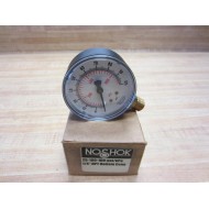 Noshok 25.100.100PSIKPA Pressure Gauge 14" In Bottom Conn 25100100PSIKPA