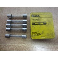 Buss AGC-8 Bussmann Fuse Cross Ref 4XH48 Jagged Metal Element (Pack of 5)