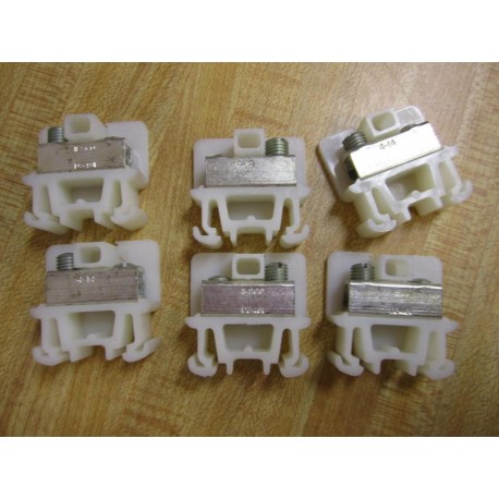 Allen Bradley 1492-CD Terminal Block 1492CD Wide Bar (Pack of 6) - Used