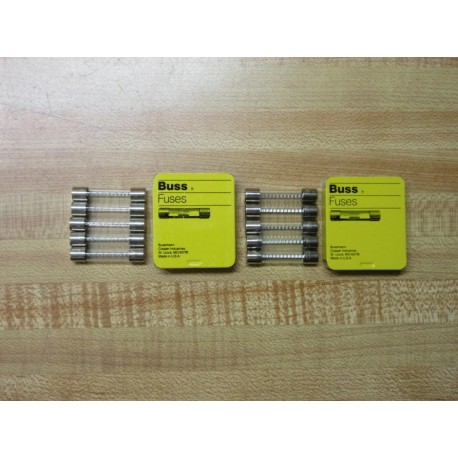 Bussmann AGC-30 Buss Fuse Cross Ref 4XH53 Formerly (3AG) Jagged (Pack of 10)