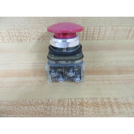 Allen Bradley 800T-D6A Push Button 800TD6A - Used