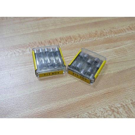 Buss AGX-14 Bussmann Fuse Cross Ref 6F051 Jagged Wire (Pack of 10)